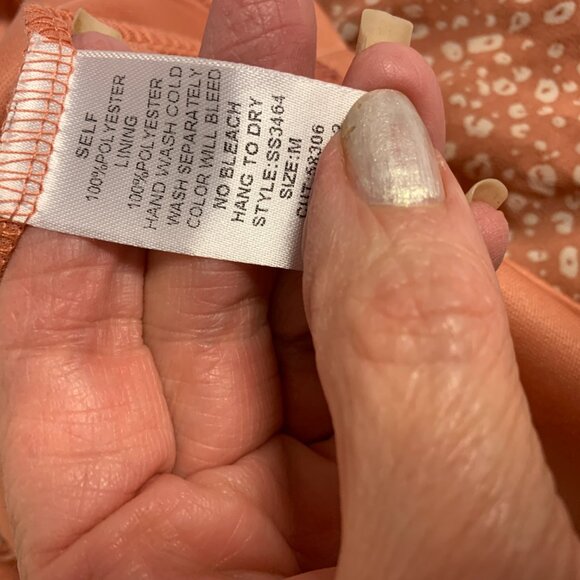 She&Sky Mini Dress Fairy Romantic Cottagecore Feminine Ditzy Floral Womens SZ M - Picture 6 of 10